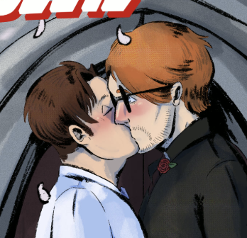 Matt and Foggy Kissing