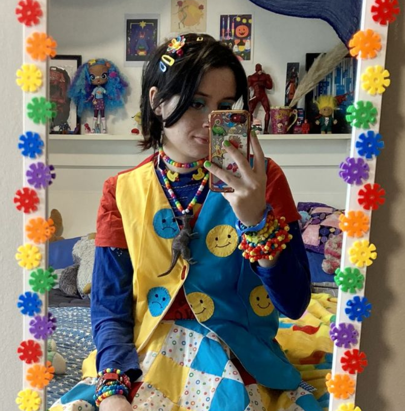 Primary colour outfit set