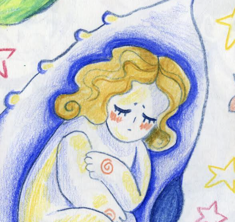 Drawing of a soft person